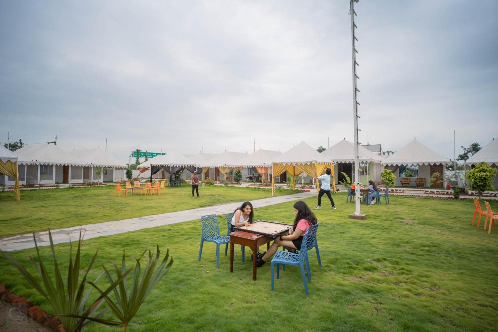 The Royal Heritage Tent Resort- Statue Of Unity Kevadia Eksteriør bilde