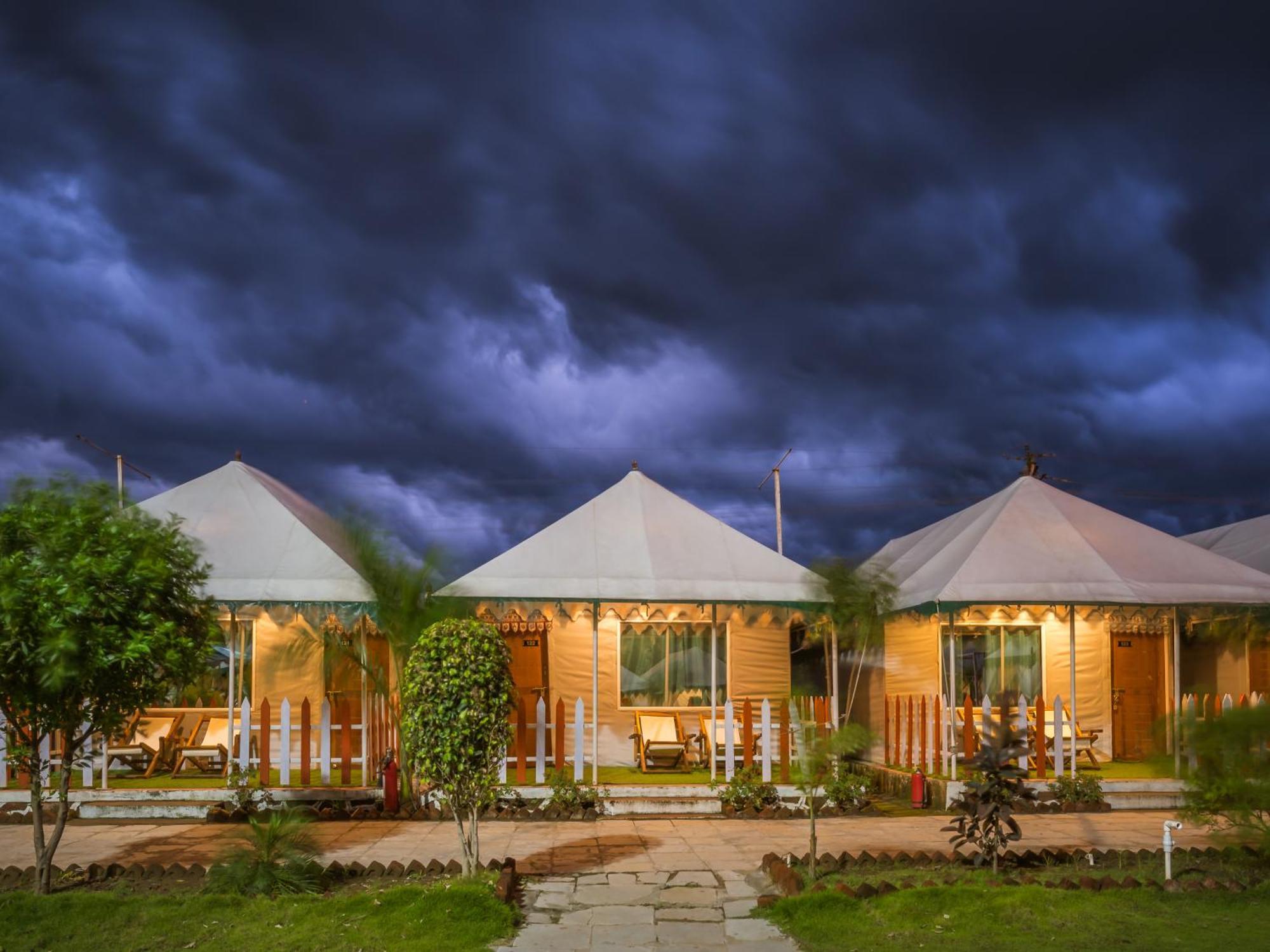 The Royal Heritage Tent Resort- Statue Of Unity Kevadia Eksteriør bilde
