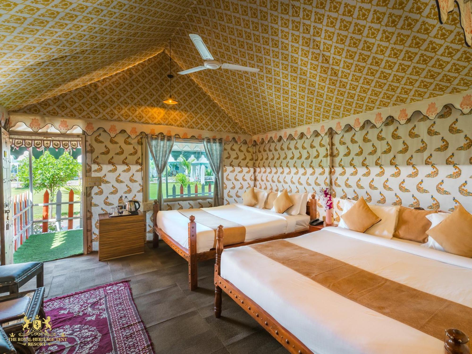 The Royal Heritage Tent Resort- Statue Of Unity Kevadia Eksteriør bilde