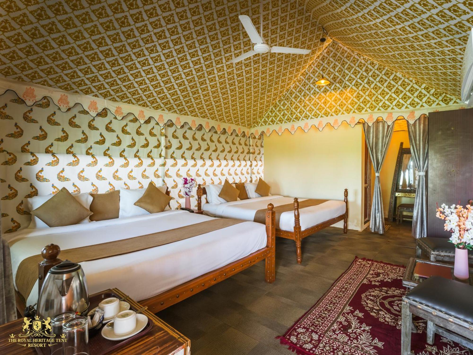 The Royal Heritage Tent Resort- Statue Of Unity Kevadia Eksteriør bilde