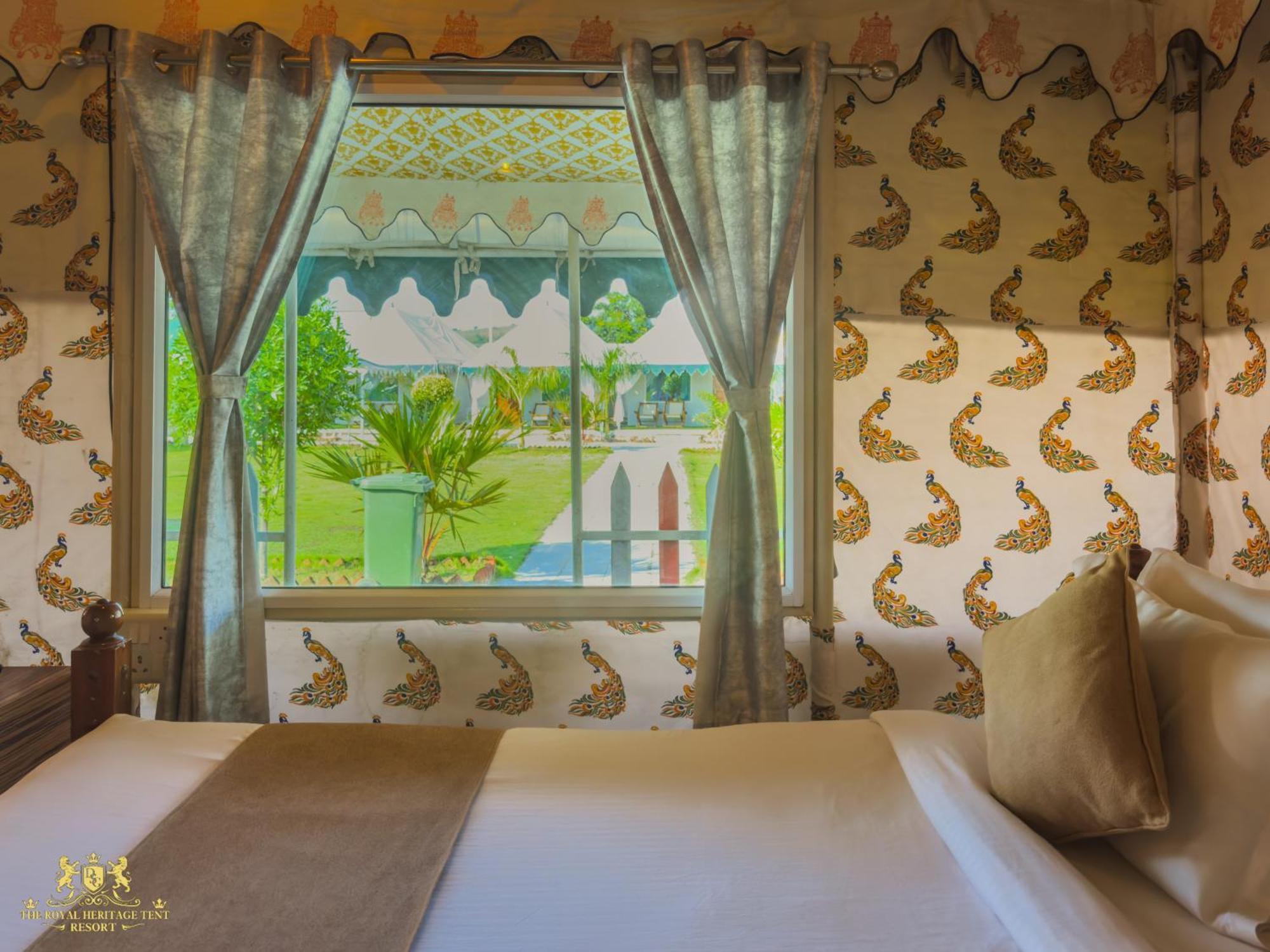 The Royal Heritage Tent Resort- Statue Of Unity Kevadia Eksteriør bilde